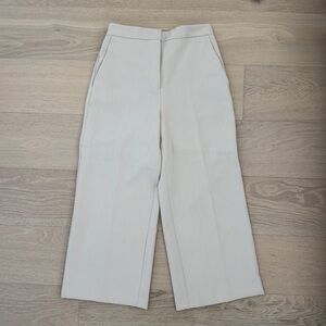 Zara Beige Cropped Culottes